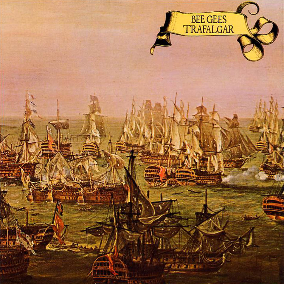 Cartula Frontal de Bee Gees - Trafalgar