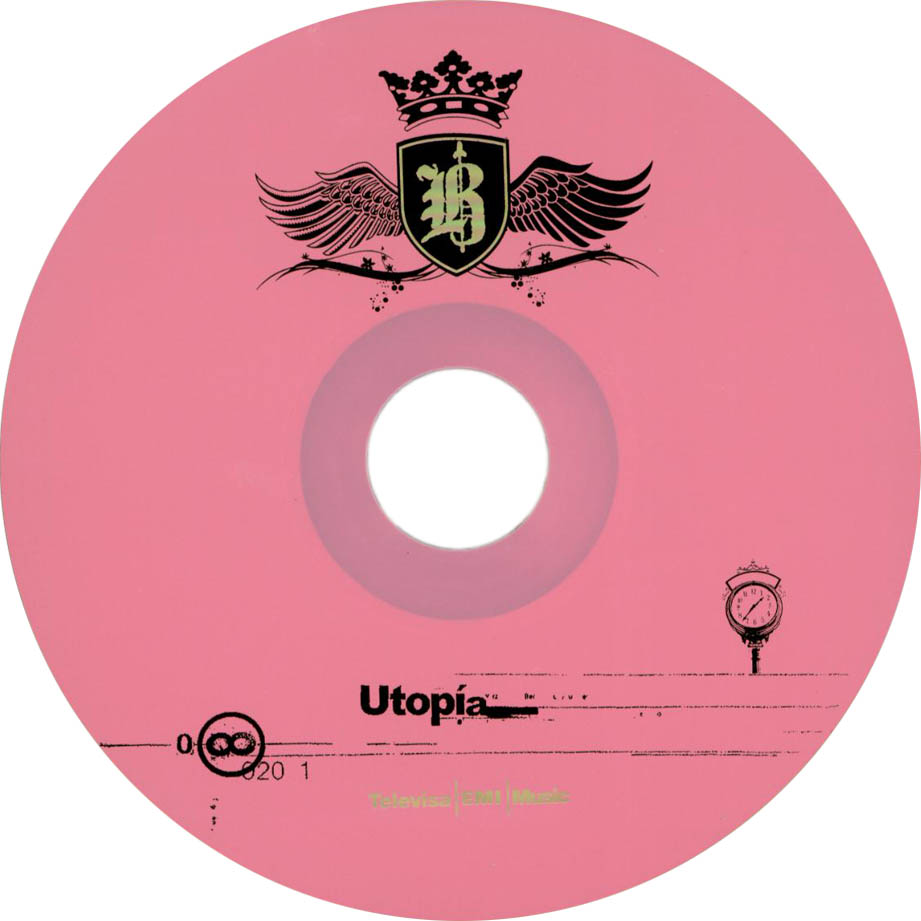 Car Tula Cd De Belinda Utopia Portada