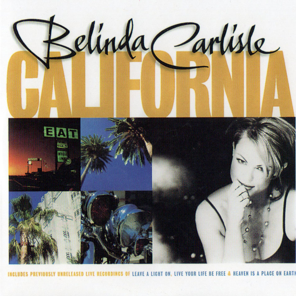 Cartula Frontal de Belinda Carlisle - California (Cd Single)