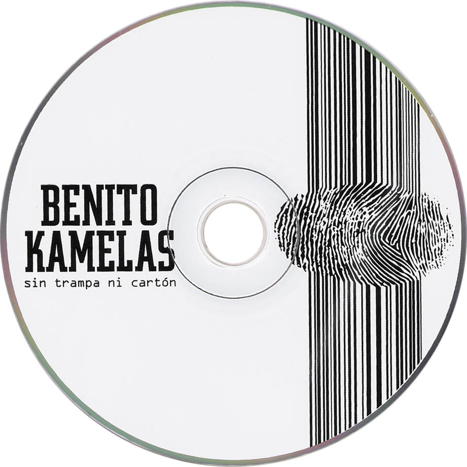 Cartula Cd de Benito Kamelas - Sin Trampa Ni Carton