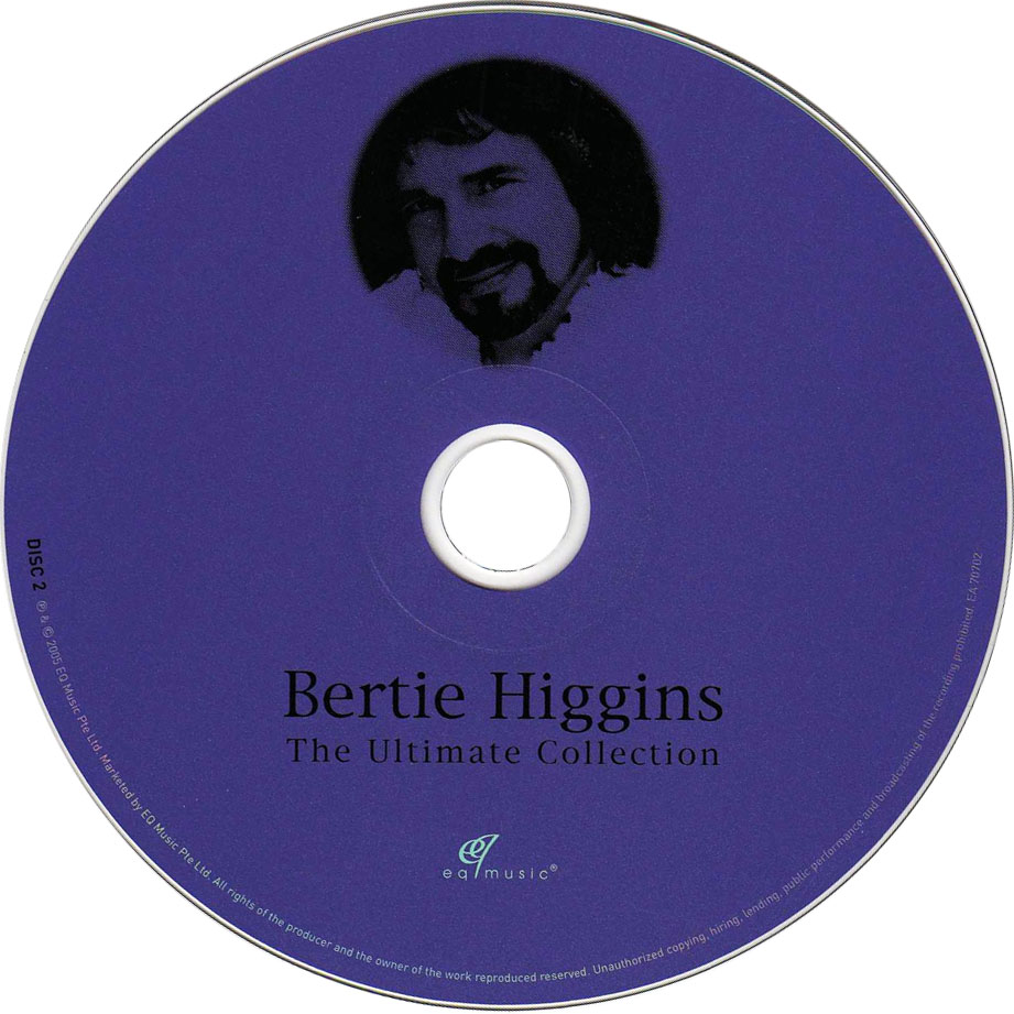 Cartula Cd2 de Bertie Higgins - The Ultimate Collection