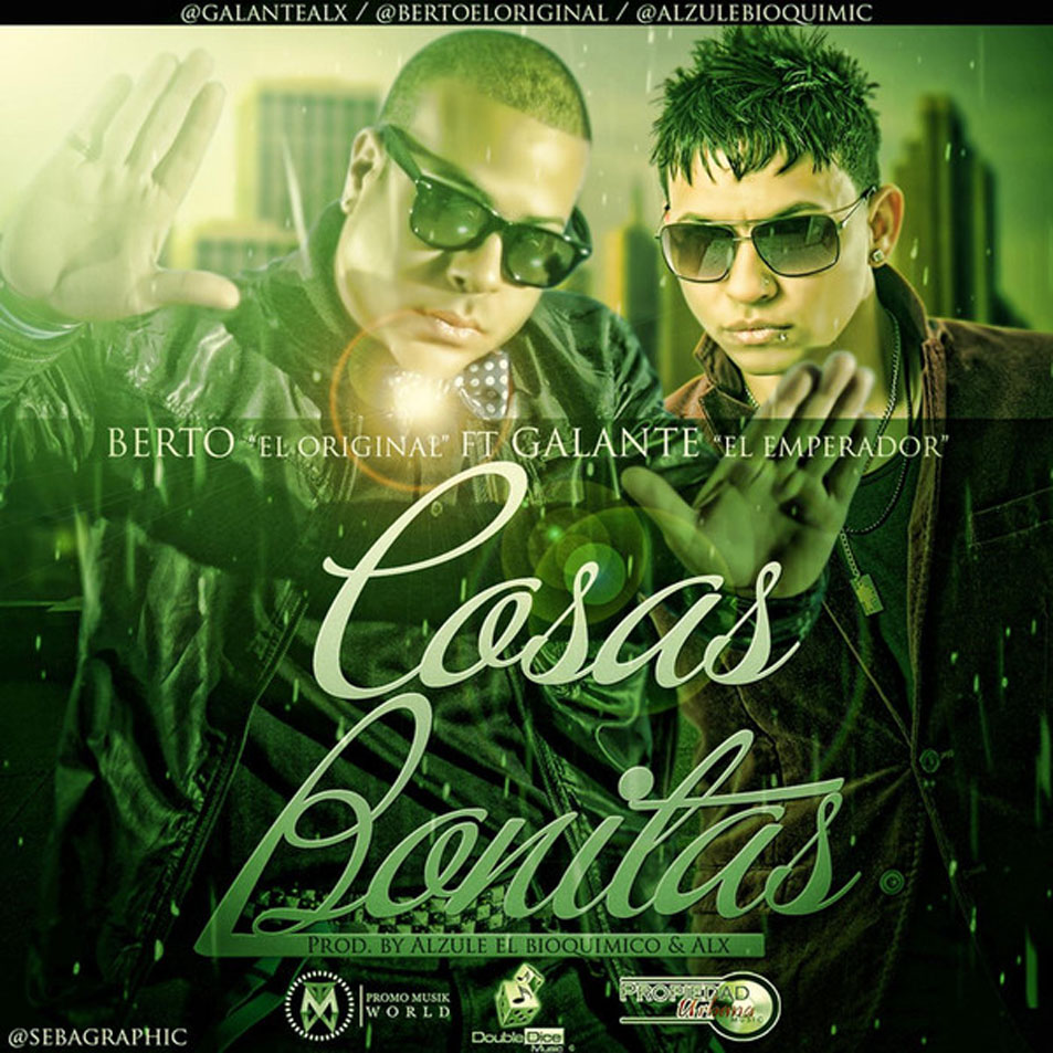 Carátula Frontal de Berto El Original - Cositas Bonitas (Featuring Galante El Emperador) (Remix) (Cd Single)