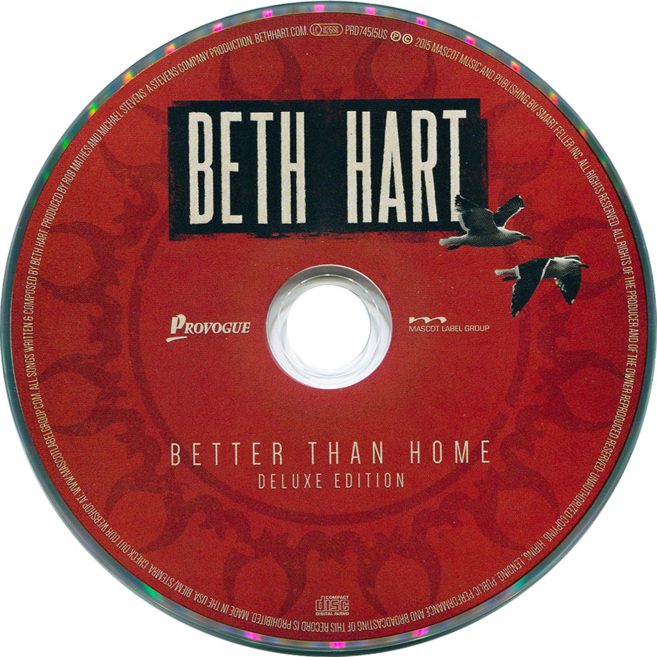 Cartula Cd de Beth Hart - Better Than Home (Deluxe Edition)
