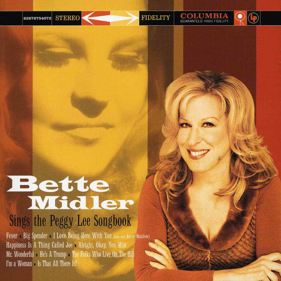 Cartula Frontal de Bette Midler - Sings The Peggy Lee Songbook