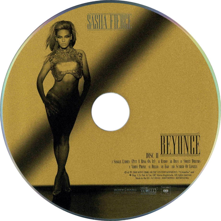 Cartula Cd2 de Beyonce - I Am... Sasha Fierce (Deluxe Edition)
