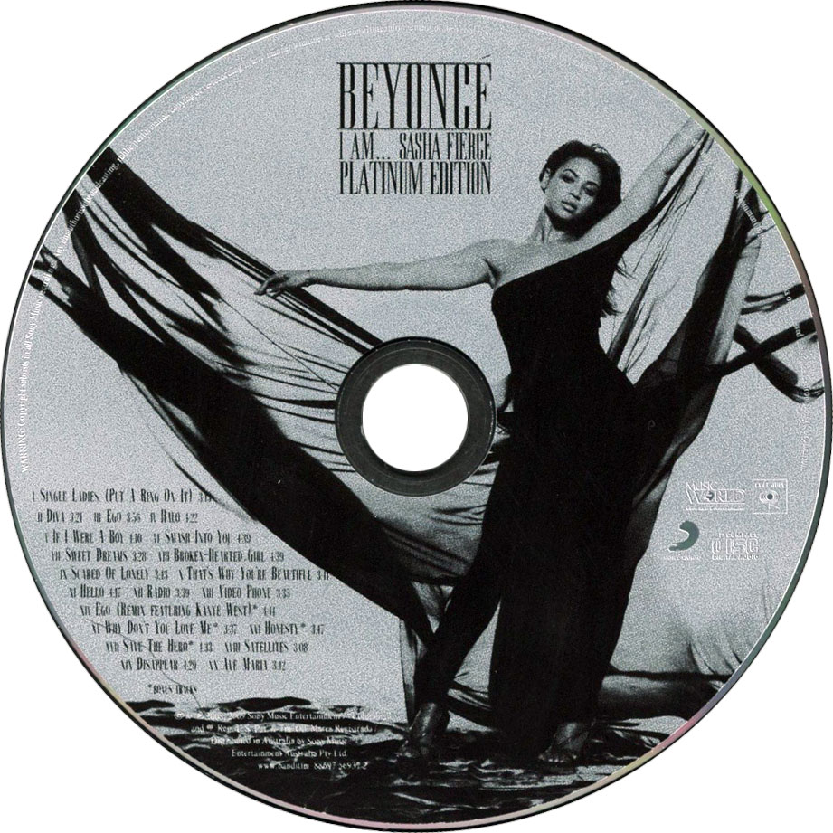 Cartula Cd de Beyonce - I Am... Sasha Fierce (Platinum Edition)