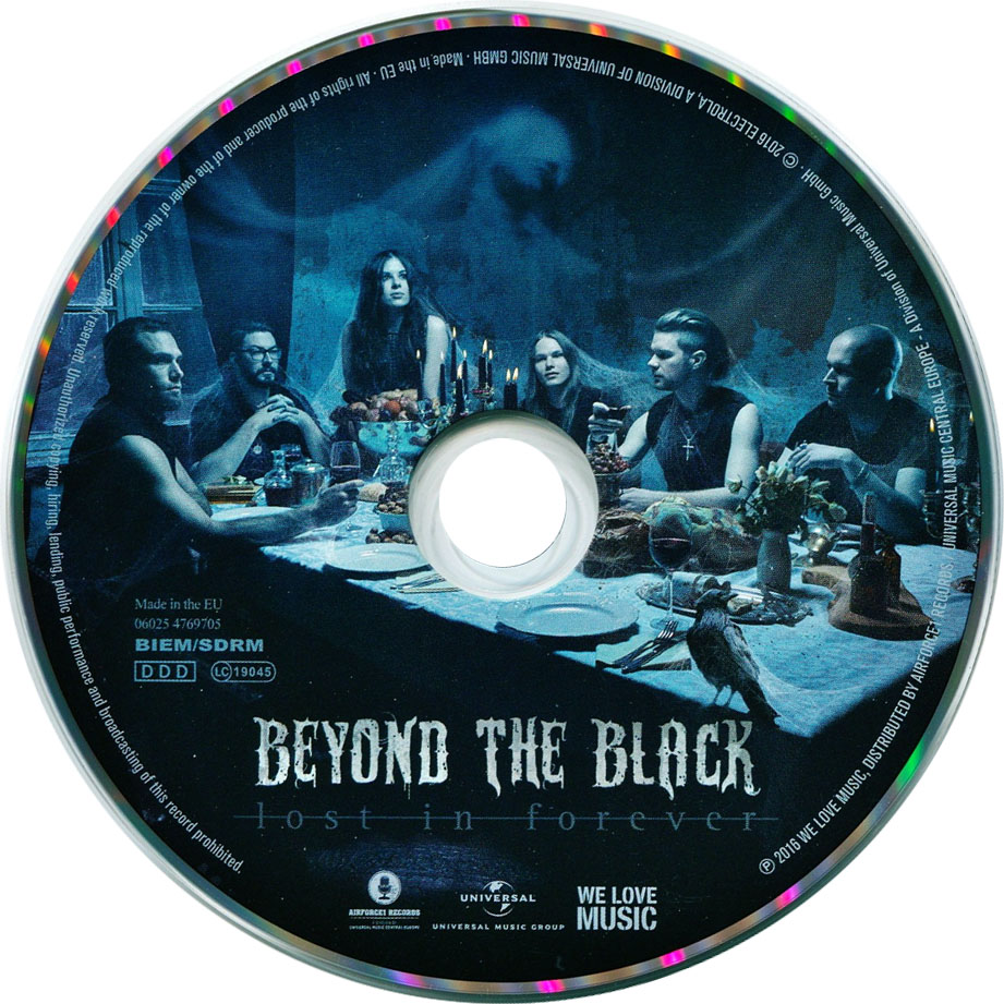 Cartula Cd de Beyond The Black - Lost In Forever (Limited Edition)