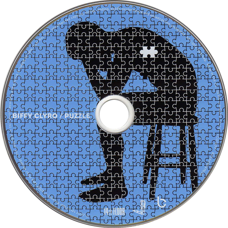 Cartula Cd de Biffy Clyro - Puzzle