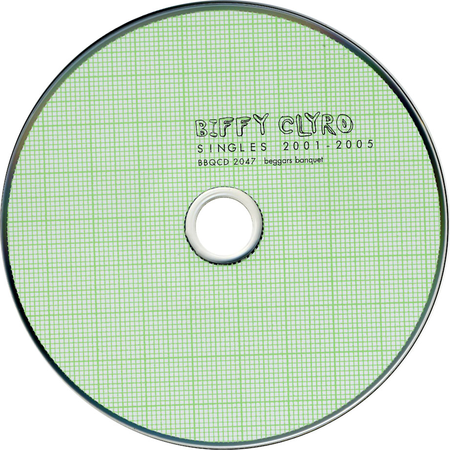 Cartula Cd de Biffy Clyro - Singles 2001-2005