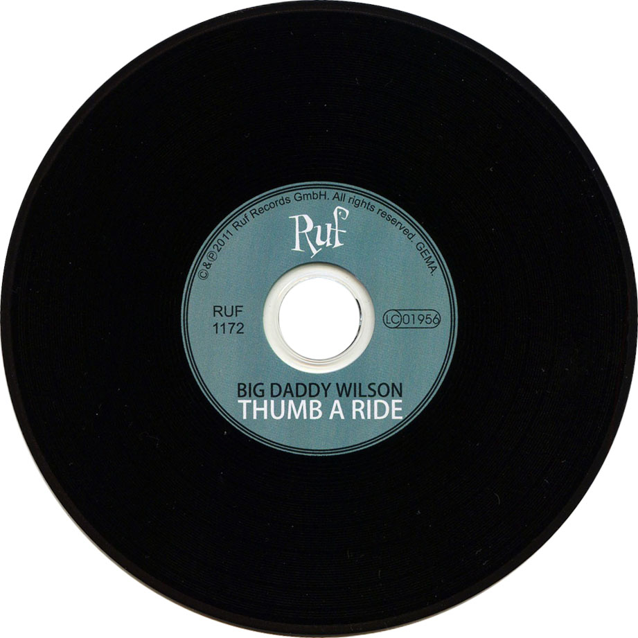 Cartula Cd de Big Daddy Wilson - Thumb A Ride