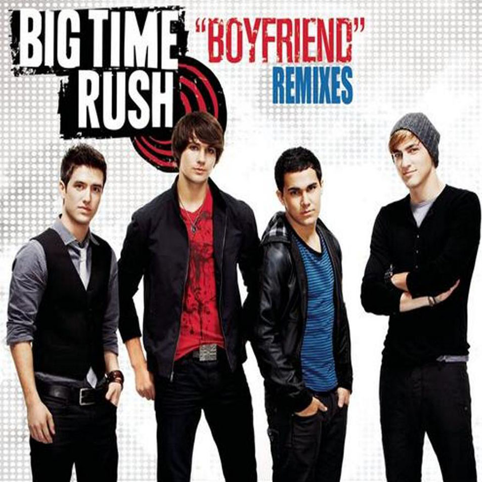 Cartula Frontal de Big Time Rush - Boyfriend (The Remixes) (Cd Single)