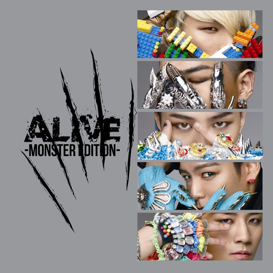Cartula Frontal de Bigbang (Corea) - Alive (Monster Edition)