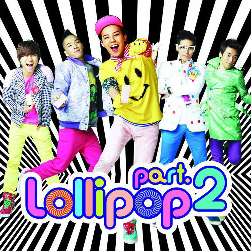 Cartula Frontal de Bigbang (Corea) - Lollipop (Part 2) (Cd Single)