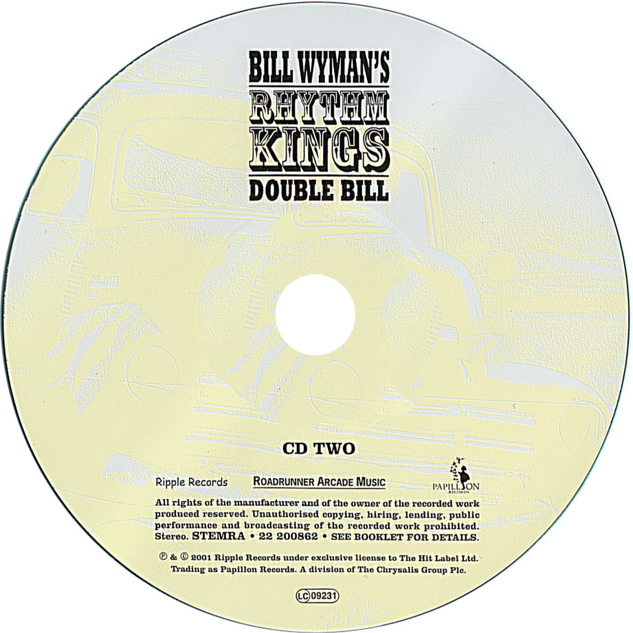 Cartula Cd1 de Bill Wyman's Rhythm Kings - Double Bill