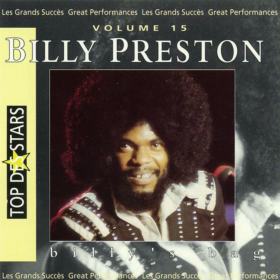 Cartula Frontal de Billy Preston - Billy's Bag