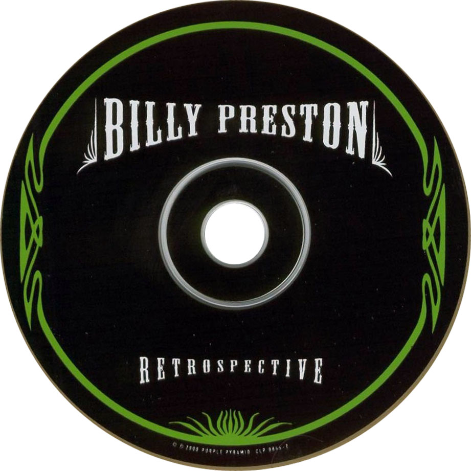 Cartula Cd de Billy Preston - Retrospective