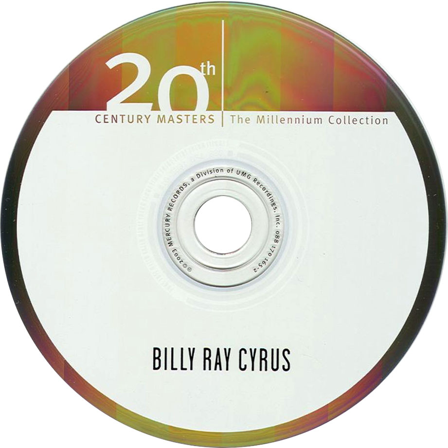 Cartula Cd de Billy Ray Cyrus - 20th Century Masters: The Best Of Billy Ray Cyrus