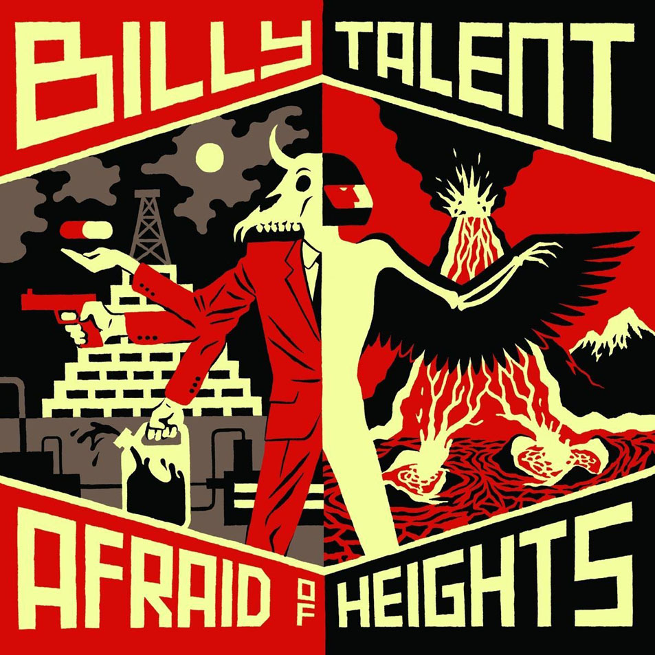 Cartula Frontal de Billy Talent - Afraid Of Heights
