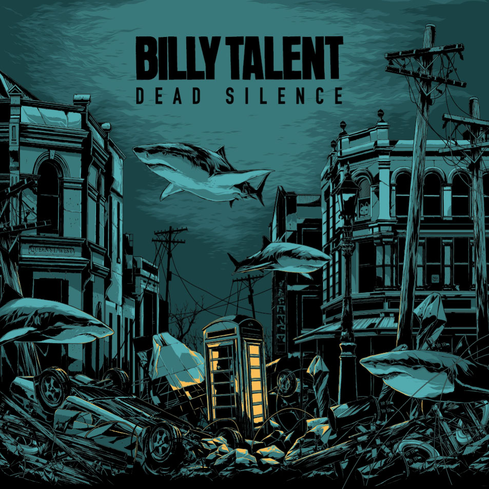 Cartula Frontal de Billy Talent - Dead Silence