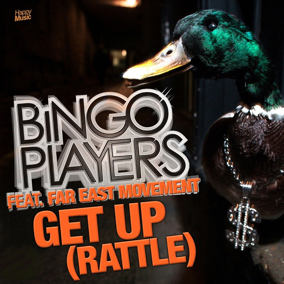 Cartula Frontal de Bingo Players - Get Up (Rattle) (Featuring Far East Movement) (Cd Single)