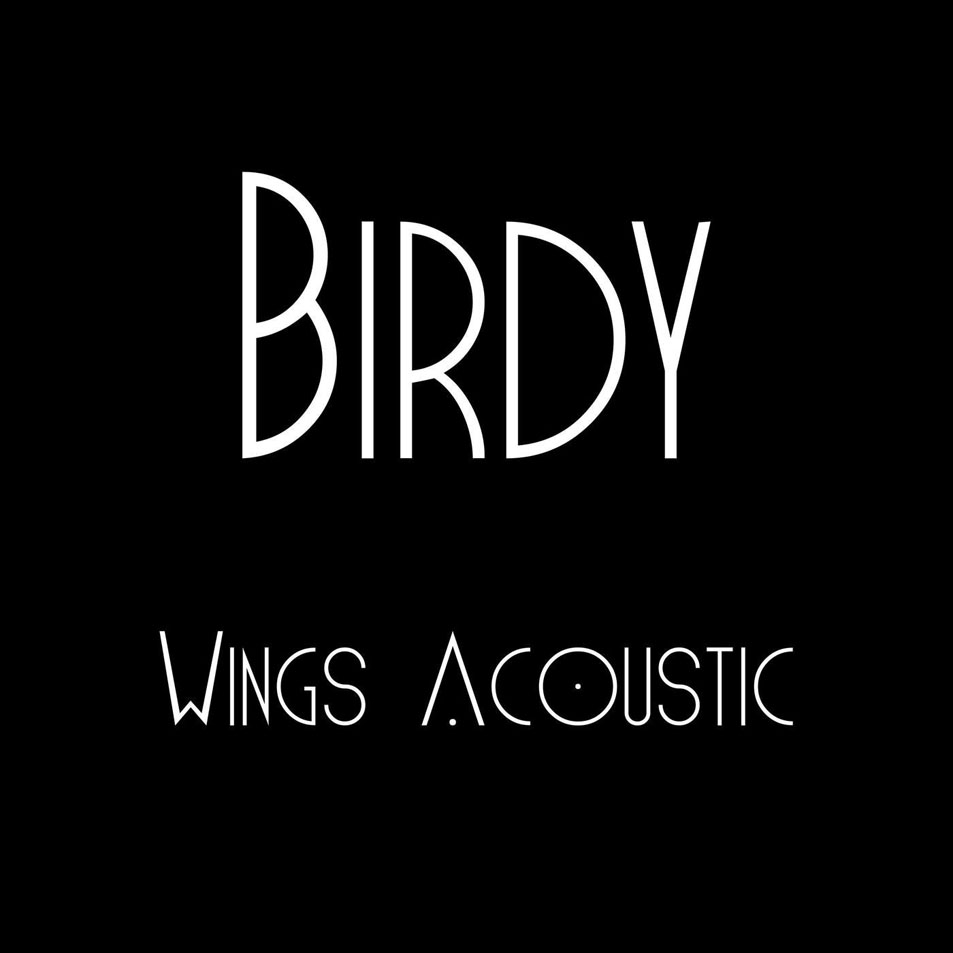 Cartula Frontal de Birdy - Wings (Acoustic) (Cd Single)