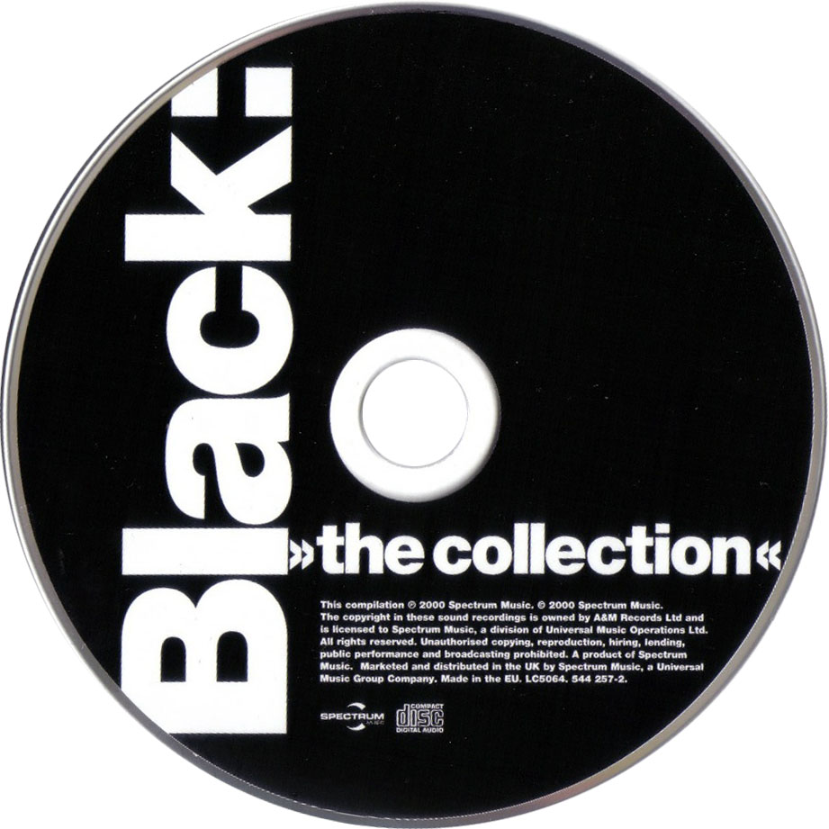 Cartula Cd de Black - The Collection