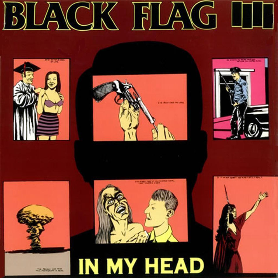 Cartula Frontal de Black Flag - In My Head