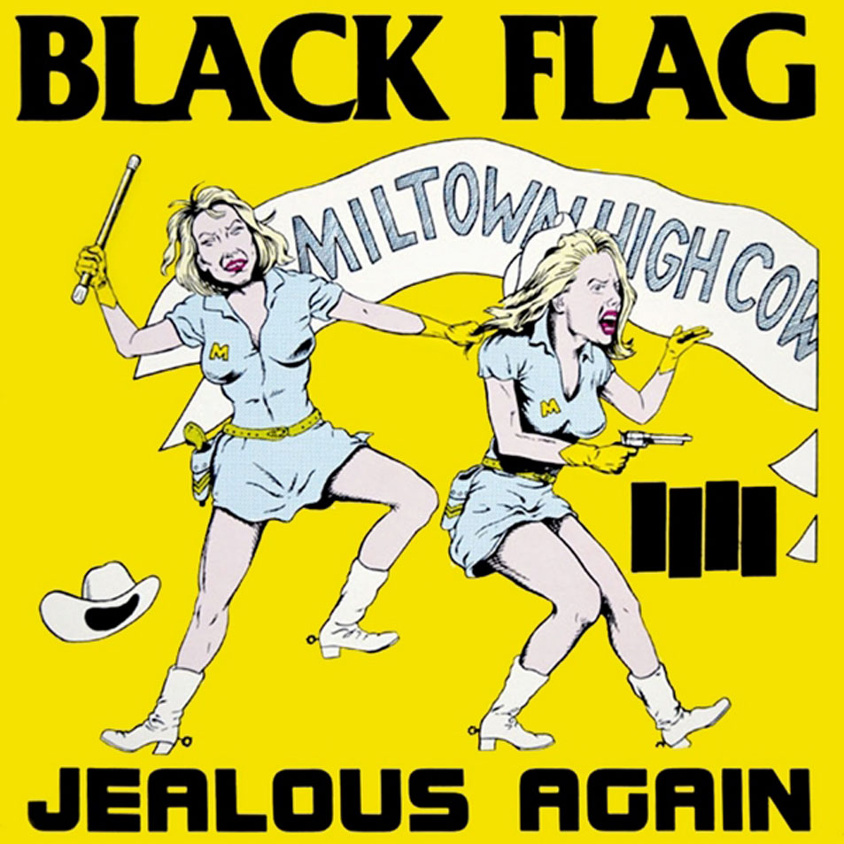 Cartula Frontal de Black Flag - Jealous Again (Ep)