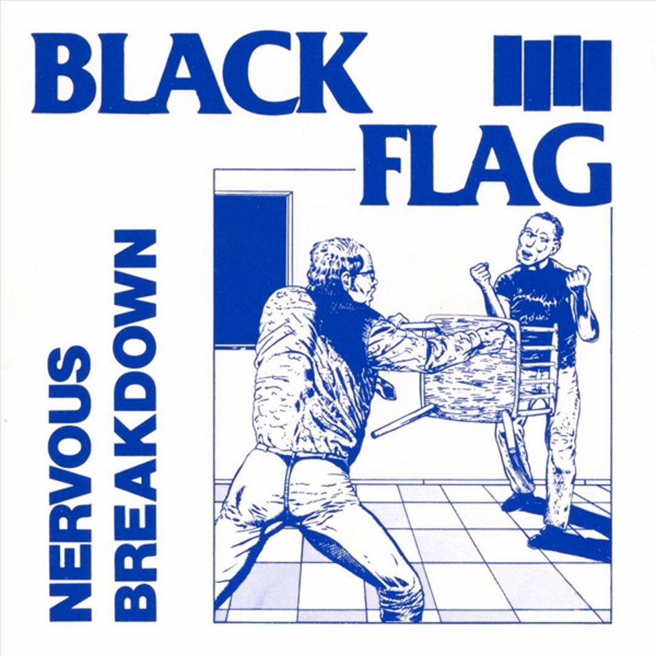 Cartula Frontal de Black Flag - Nervous Breakdown (Ep)
