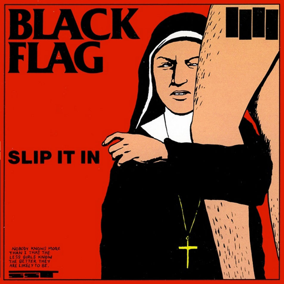 Cartula Frontal de Black Flag - Slip It In