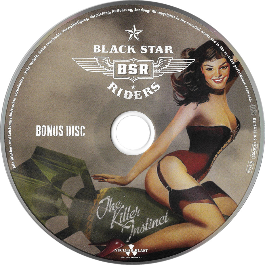 Cartula Cd2 de Black Star Riders - The Killer Instinct (Limited Edition)
