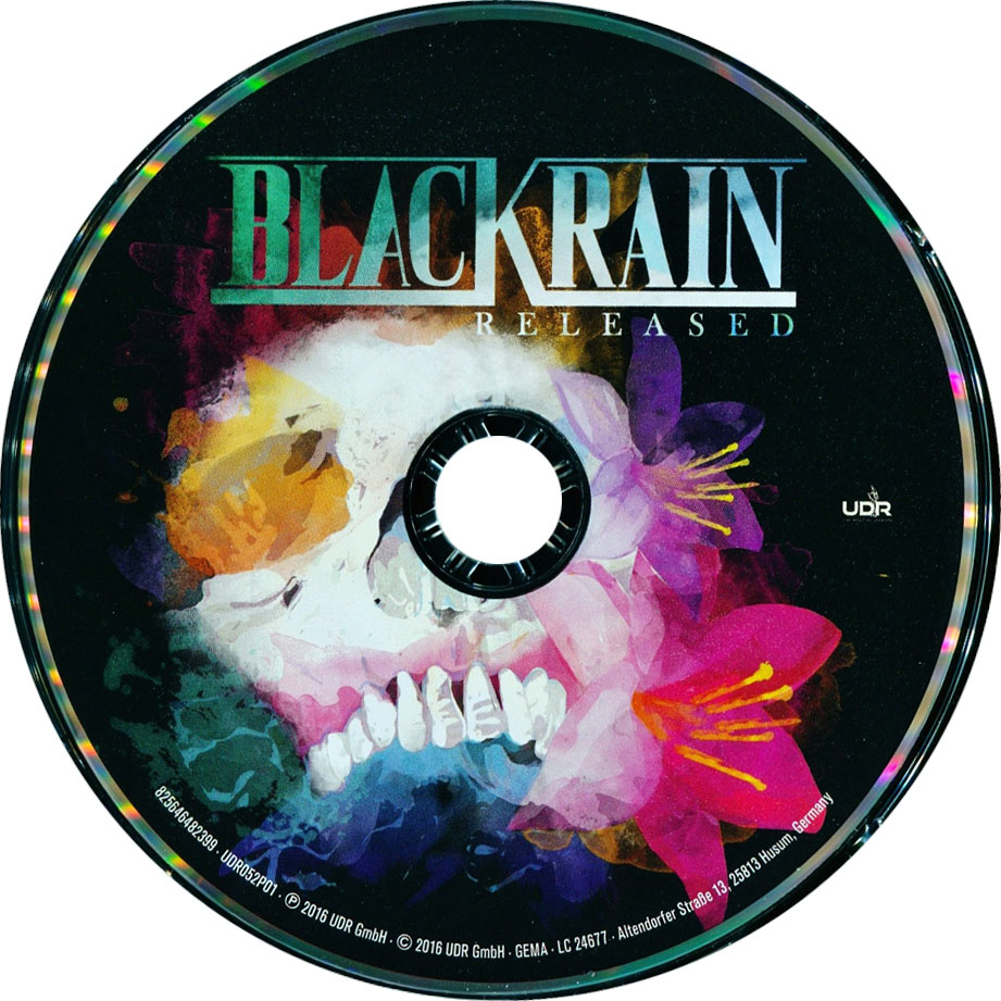 Cartula Cd de Blackrain - Released