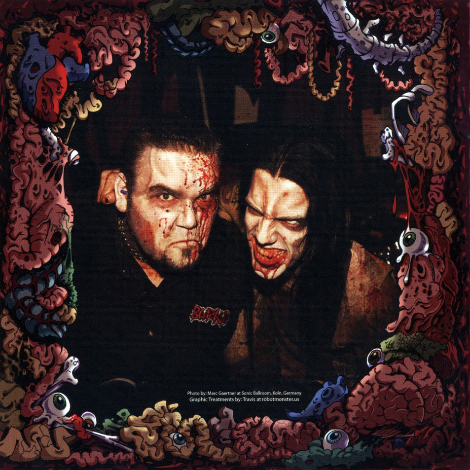Cartula Interior Frontal de Blitzkid - Anatomy Of Reanimation Volume 1