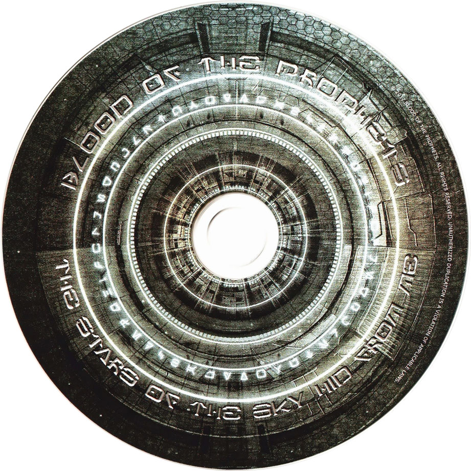 Cartula Cd de Blood Of The Prophets - The Stars Of The Sky Hid From Me