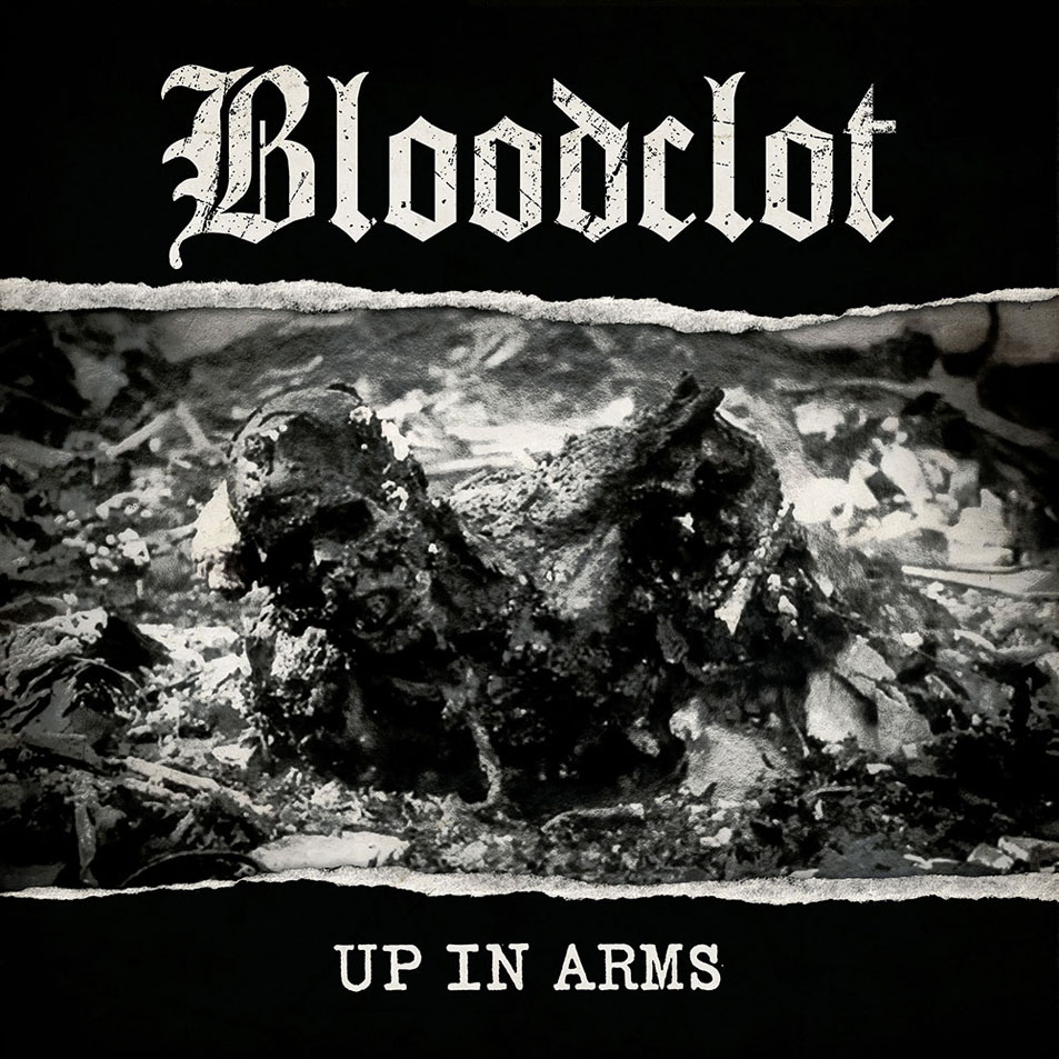 Cartula Frontal de Bloodclot - Up In Arms