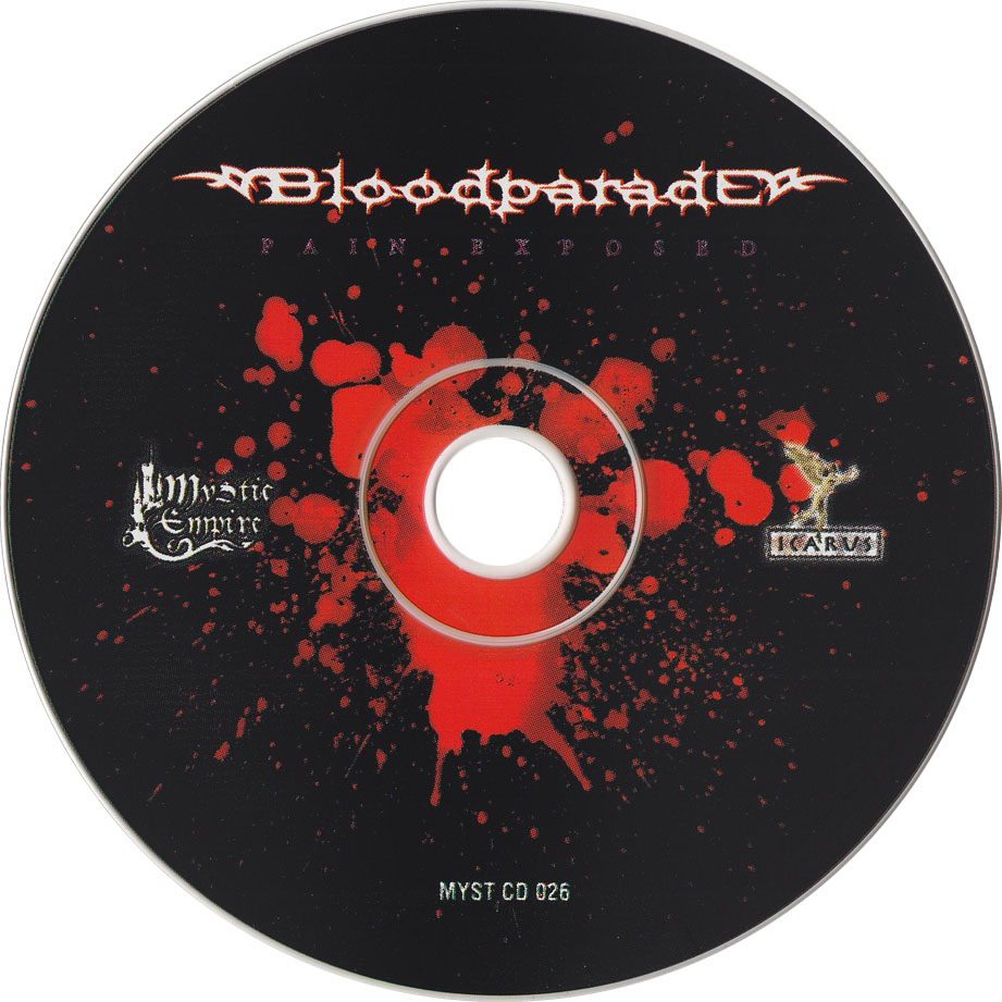 Cartula Cd de Bloodparade - Pain Exposed