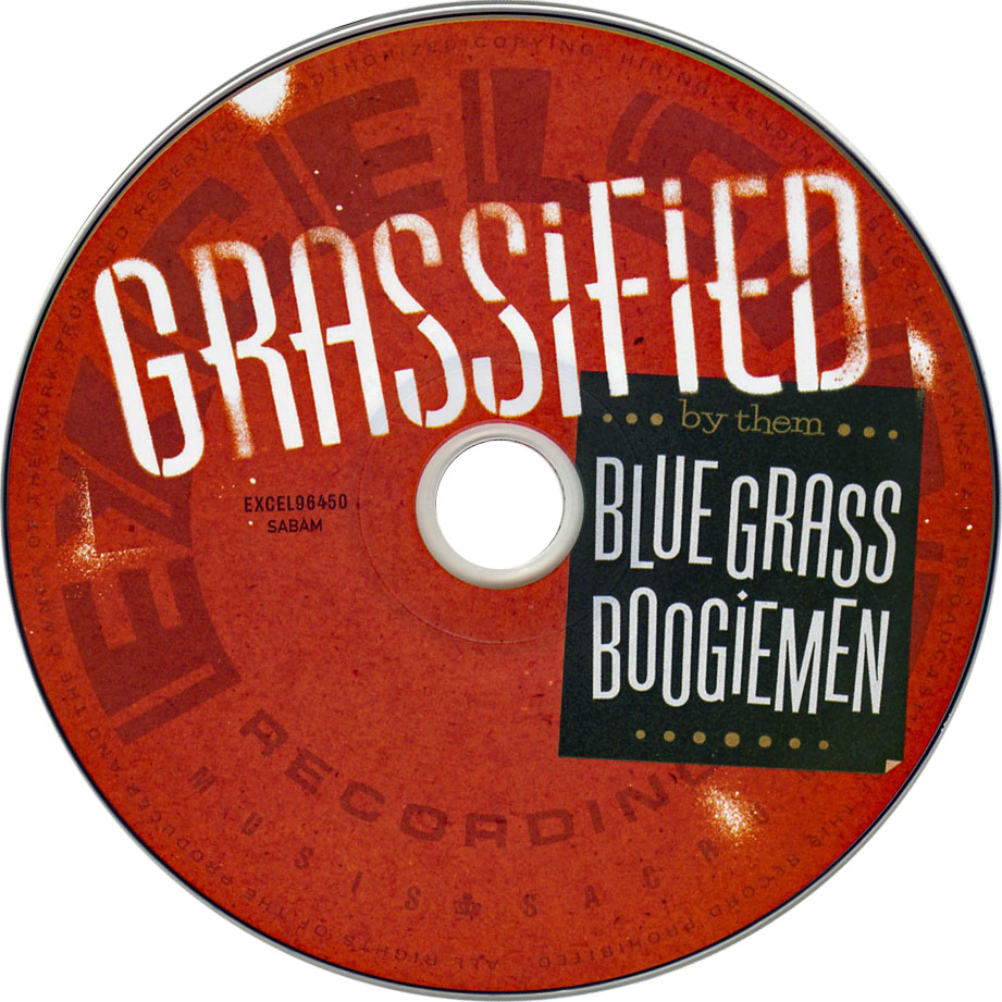 Cartula Cd de Blue Grass Boogiemen - Grassified