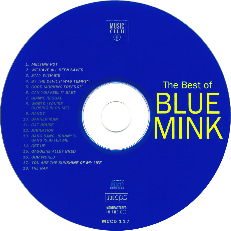 Cartula Cd de Blue Mink - The Best Of Blue Mink