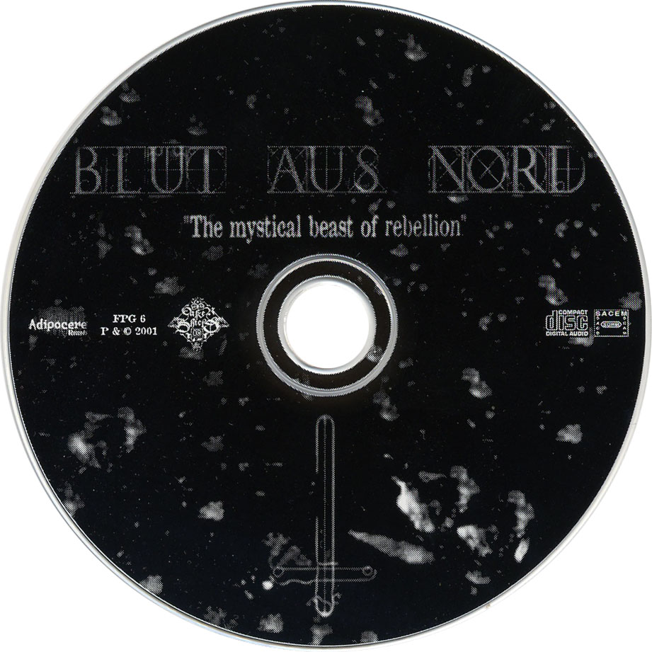 Cartula Cd1 de Blut Aus Nord - The Mystical Beast Of Rebellion