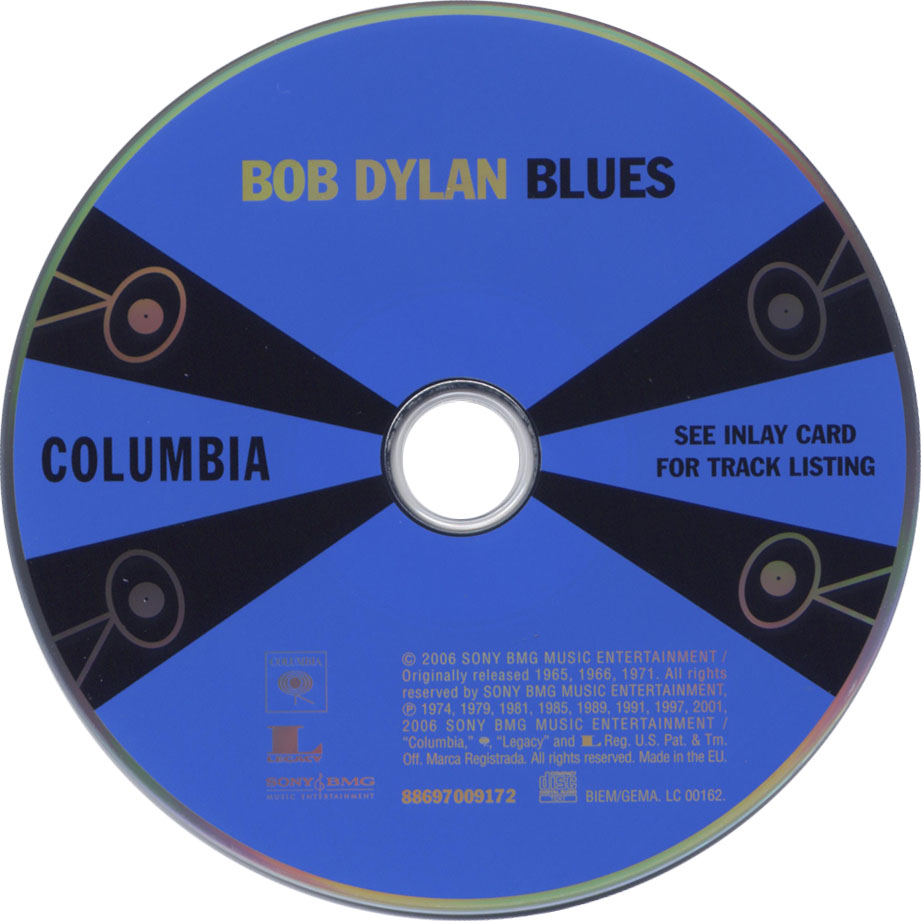 Cartula Cd de Bob Dylan - Blues
