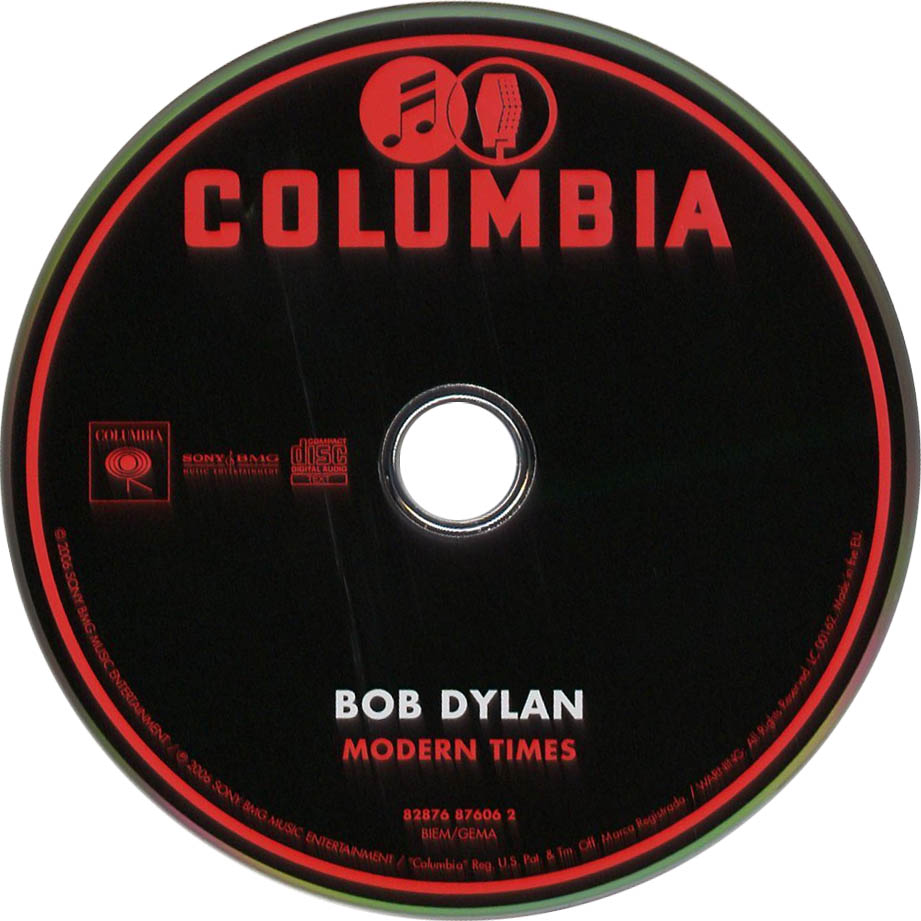 Cartula Cd de Bob Dylan - Modern Times