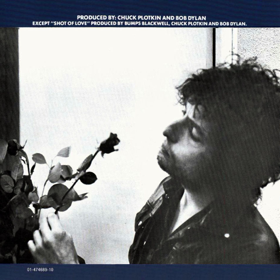 Cartula Interior Frontal de Bob Dylan - Shot Of Love
