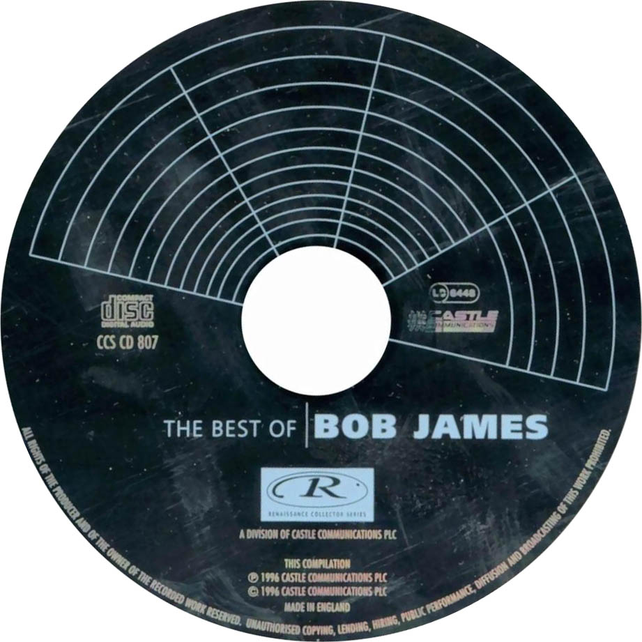 Cartula Cd de Bob James - The Best Of Bob James