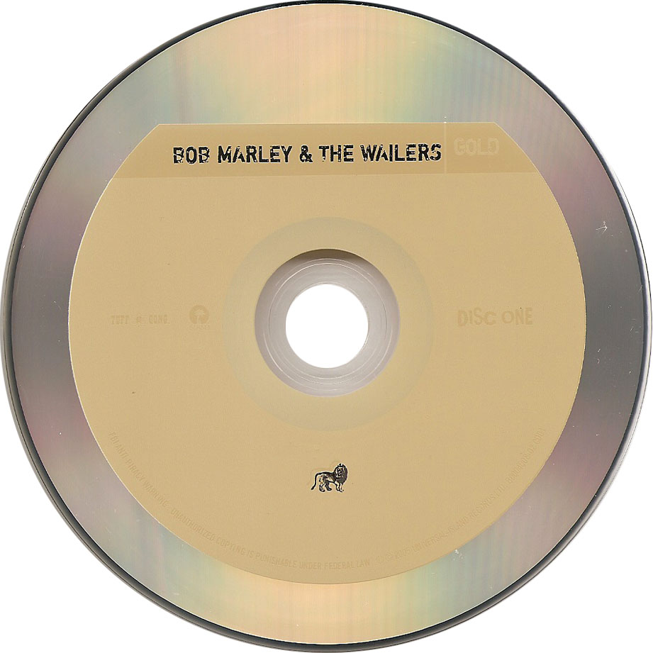 Cartula Cd1 de Bob Marley & The Wailers - Gold