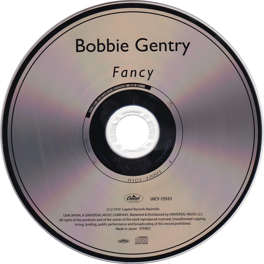 Cartula Cd de Bobbie Gentry - Fancy