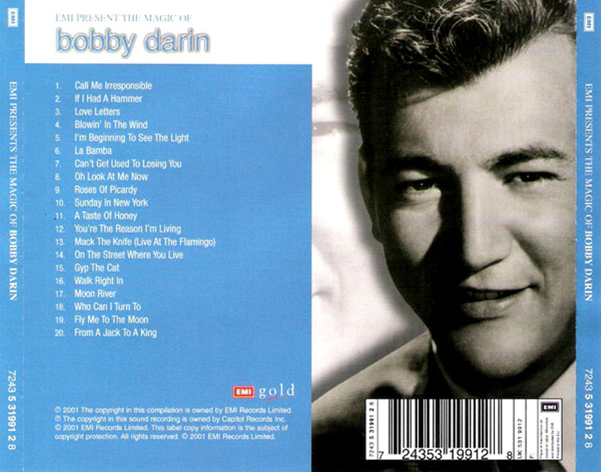Cartula Trasera de Bobby Darin - Emi Presents The Magic Of Bobby Darin