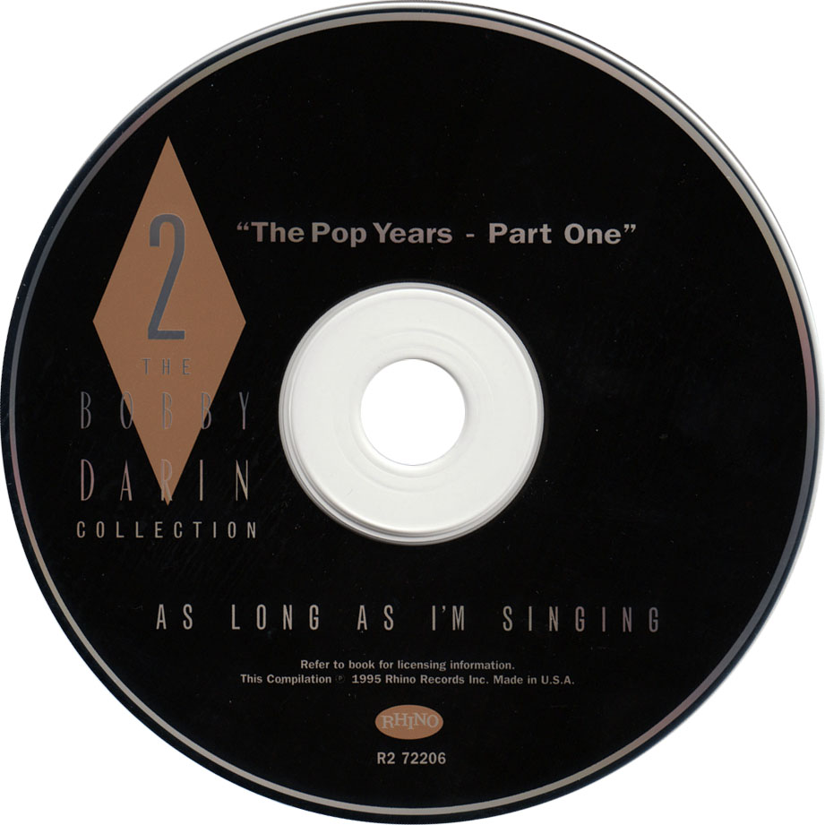 Cartula Cd de Bobby Darin - The Bobby Darin Collection: The Pop Years, Part 1 - Disc 2