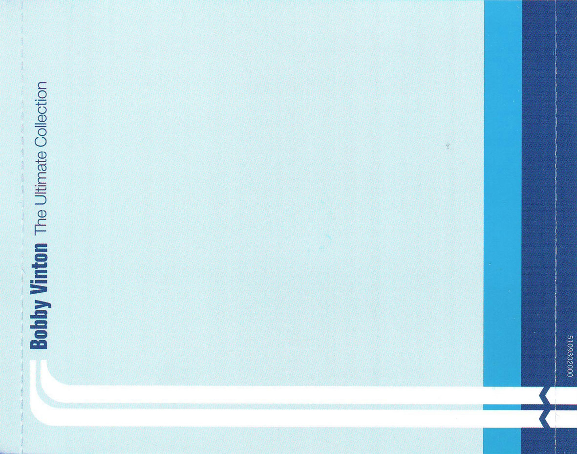 Cartula Interior Trasera de Bobby Vinton - The Ultimate Collection