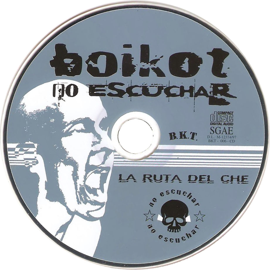 Cartula Cd de Boikot - La Ruta Del Che (No Escuchar)