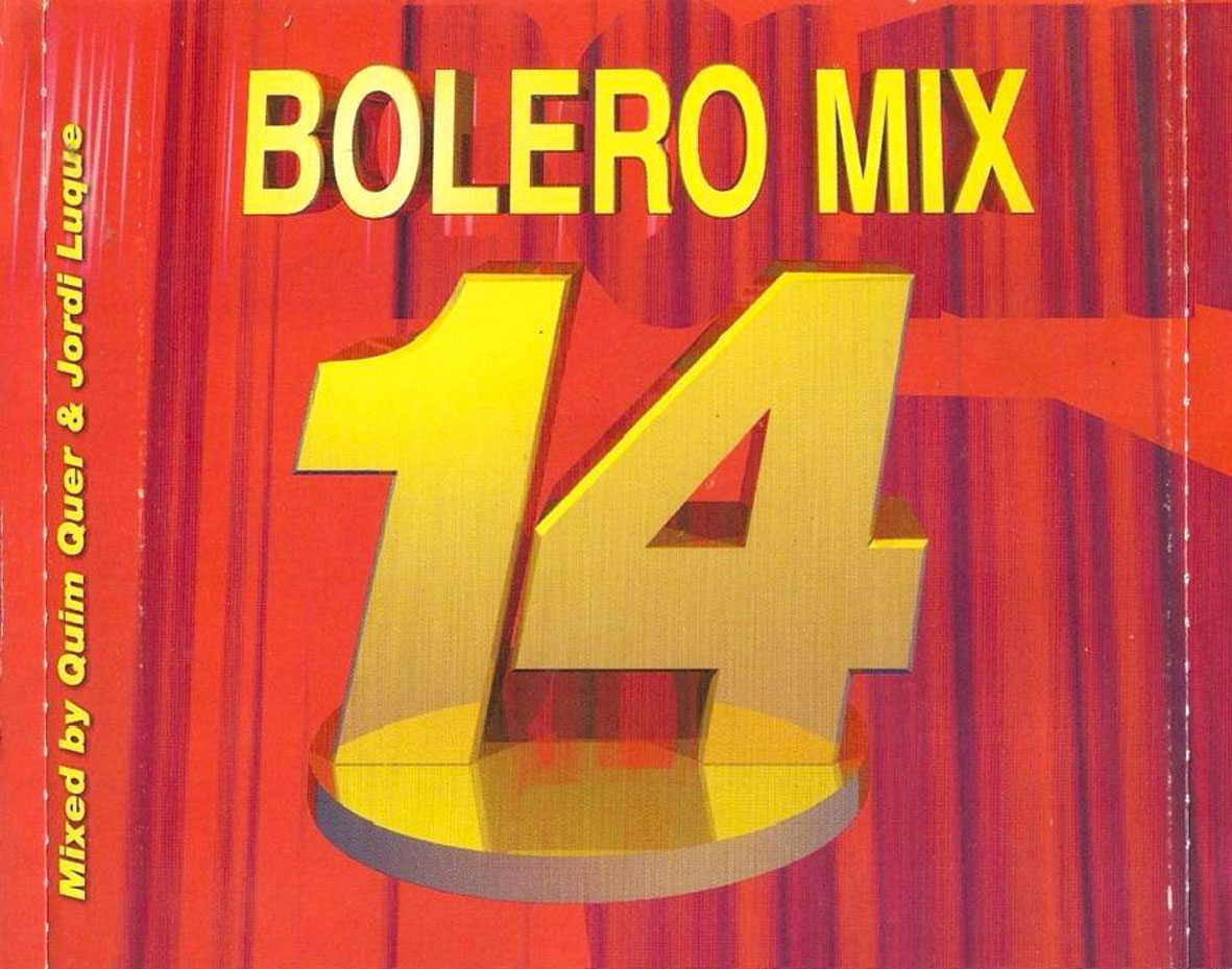 Cartula Interior Trasera de Bolero Mix 14